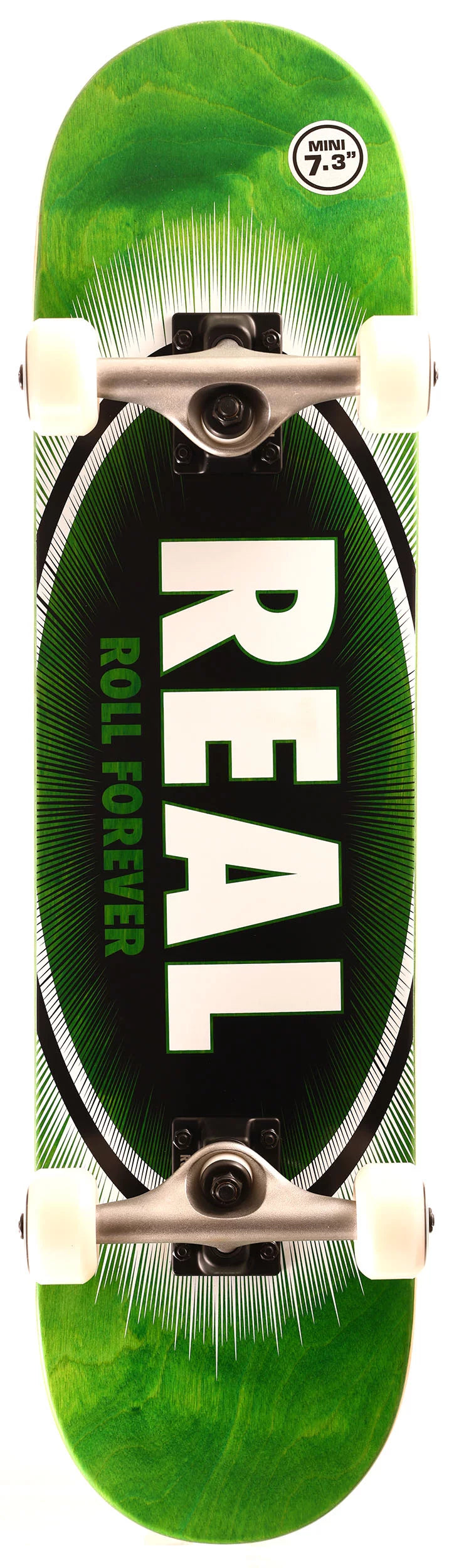 stable surfboards for heavier waves-Real Eclipse Oval Complete 7.3