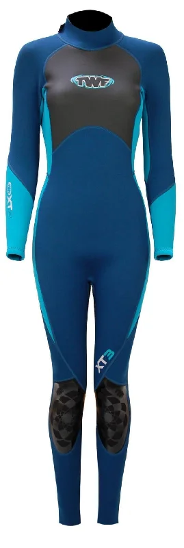 TWF XT3 Ladies 3mm Full Length Wetsuit Blue