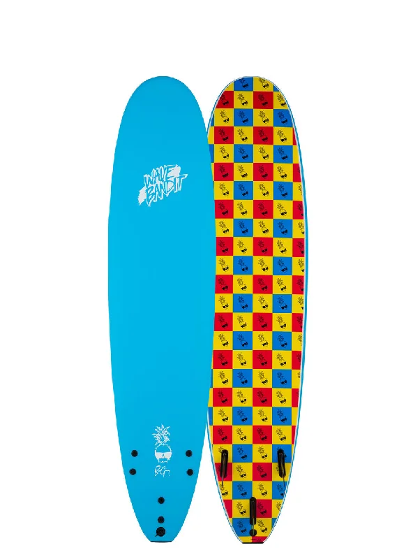 surfboards for long rides-Wave Bandit Ben Gravy Pro Ez Rider 8'0"-Blue 22