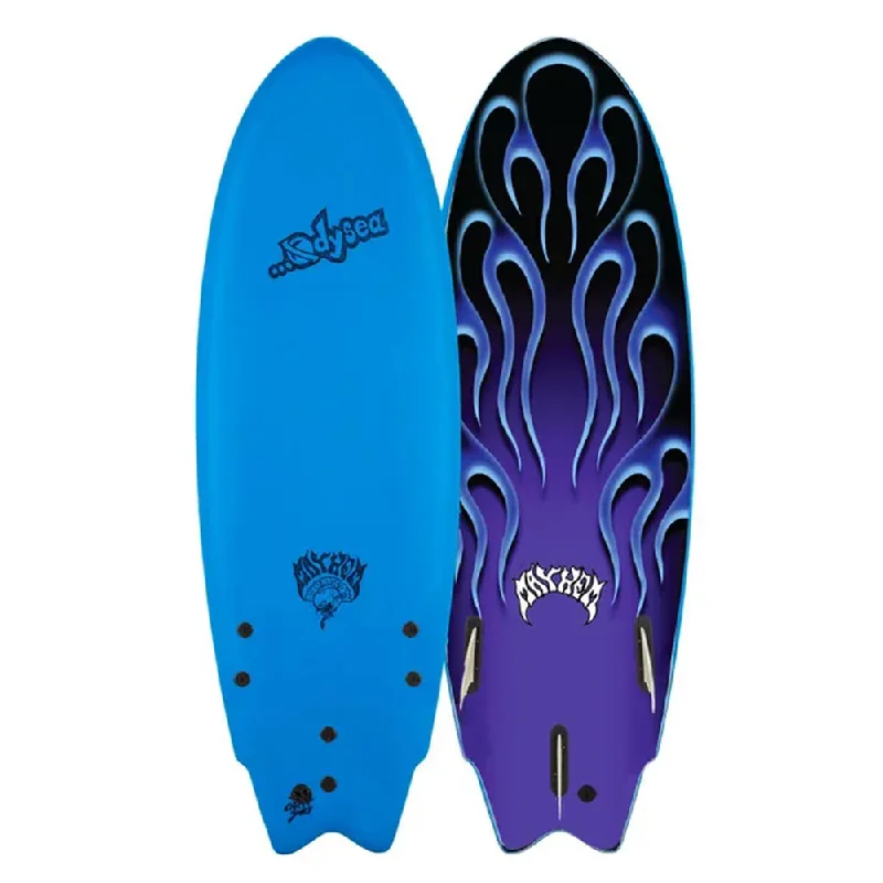 surfboards for light wave conditions-CATCH SURF ODYSEA X LOST RNF FISH 5'11" MIDNIGHT BLUE 2022