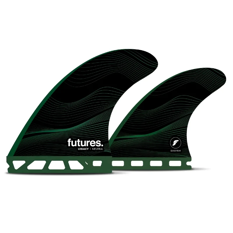 surf fins for relaxed surfing-Futures F8 Honeycomb Quad Fin Set