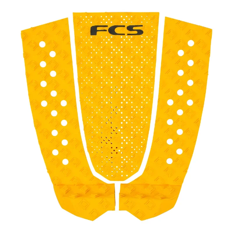 surfboards for competition-FCS T-3 Eco Traction Pad