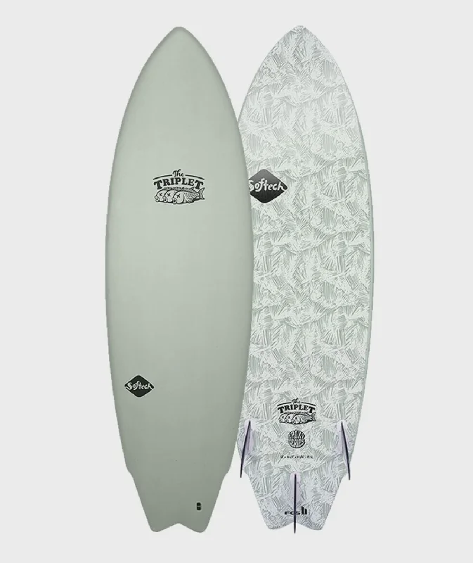 affordable quality surfboards-Softech Triplet-PALM