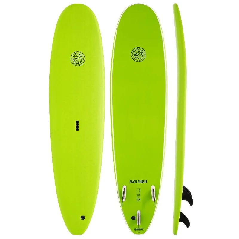 surfboards for big waves-GNARALOO BEACH CRUISER SOFTBOARD 9'0"