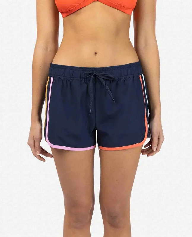 surf clothing for eco-conscious surfers-Rip Curl Womens Day Break Side 3 Boardshort