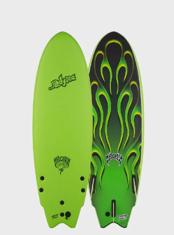 surfboards for controlled rides-Catch Surf Lost RNF Green-5'5"