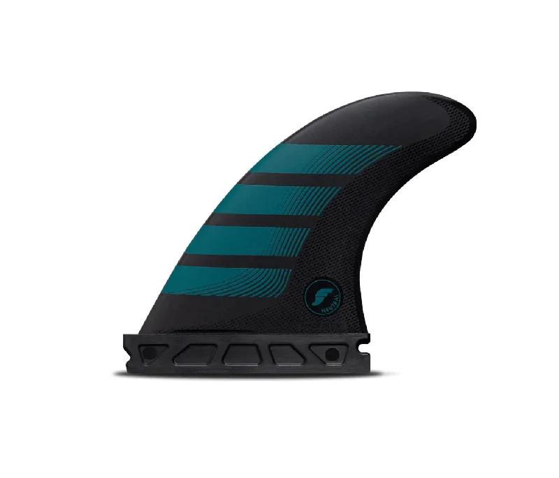 surfboard fins for quick turn response-Futures Fins F4 Alpha Thruster Set Carbon-Aqua S