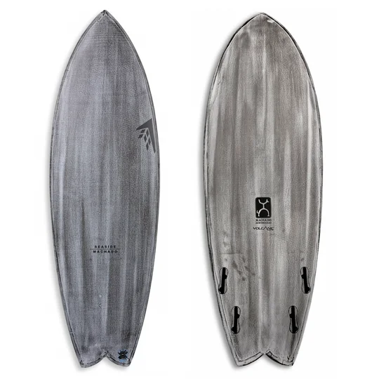 surfboards for fast waves-5'6 VOLCANIC GREY SEASIDE 21 1/4" x 2 1/2" - 32.7L FUTURES