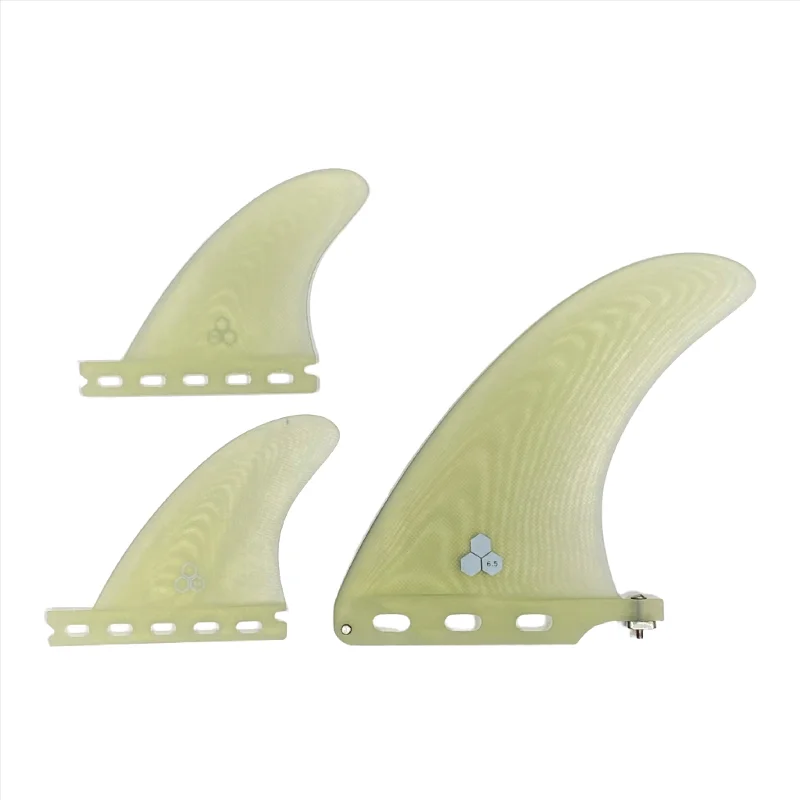 best surf fins for stability in choppy water-Channel Islands Mid 2+1 Fin Set-3.6"