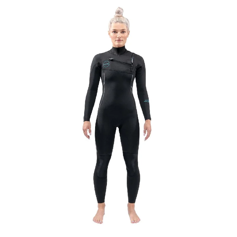 Dakine Womens Mission Chest Zip Full Suit 4/3 (Black)