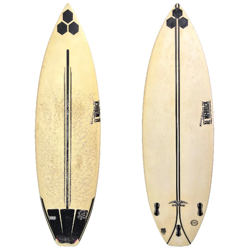 beginner surfboards with soft tops-Channel Islands Flyer 5'7 Consignment Surfboard - FCS II