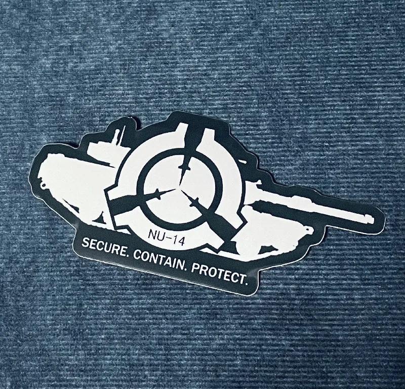 SCP MTF Nu-14 Sticker