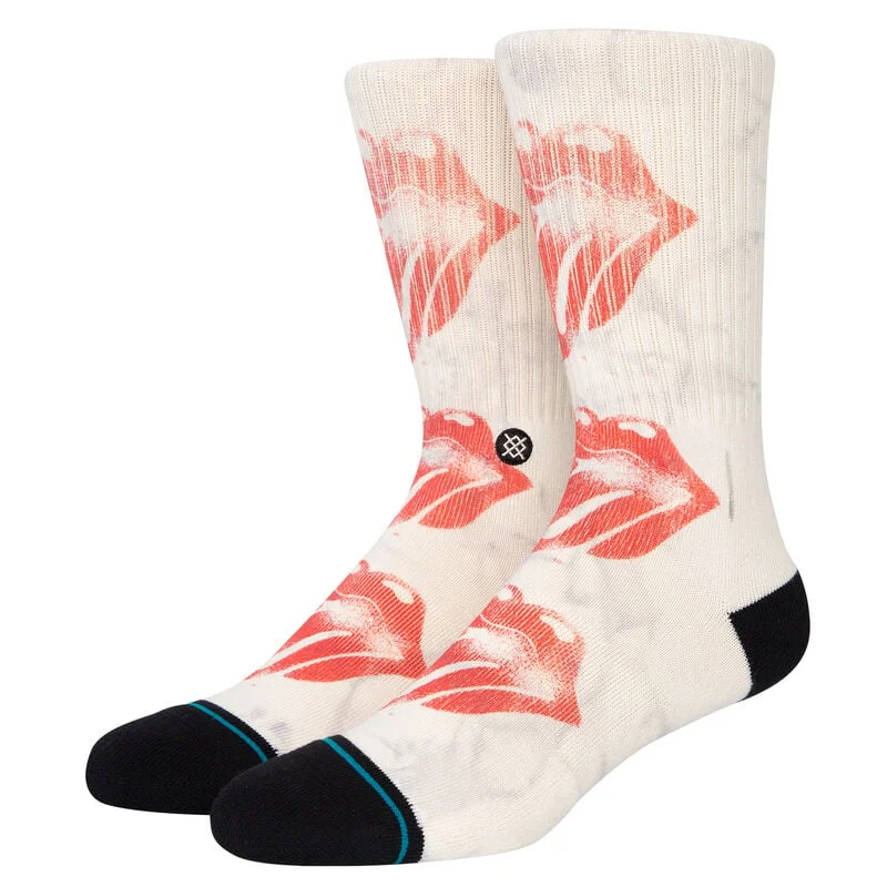 surf hoodies for cool weather-THE ROLLING STONES X STANCE CREW SOCKS