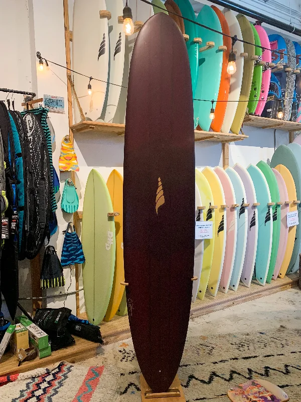 surfer-approved surfboards-9'6 Pinner - Maroon