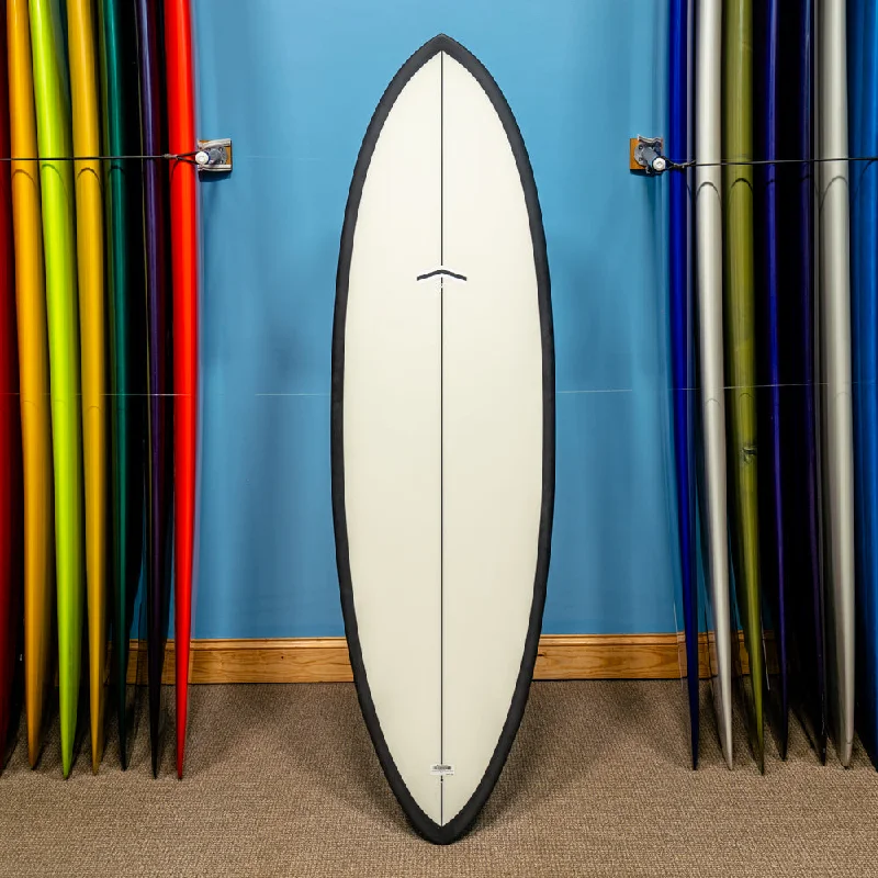 highly durable surfboards-CJ Nelson Subrosa Thunderbolt Black 6'4"