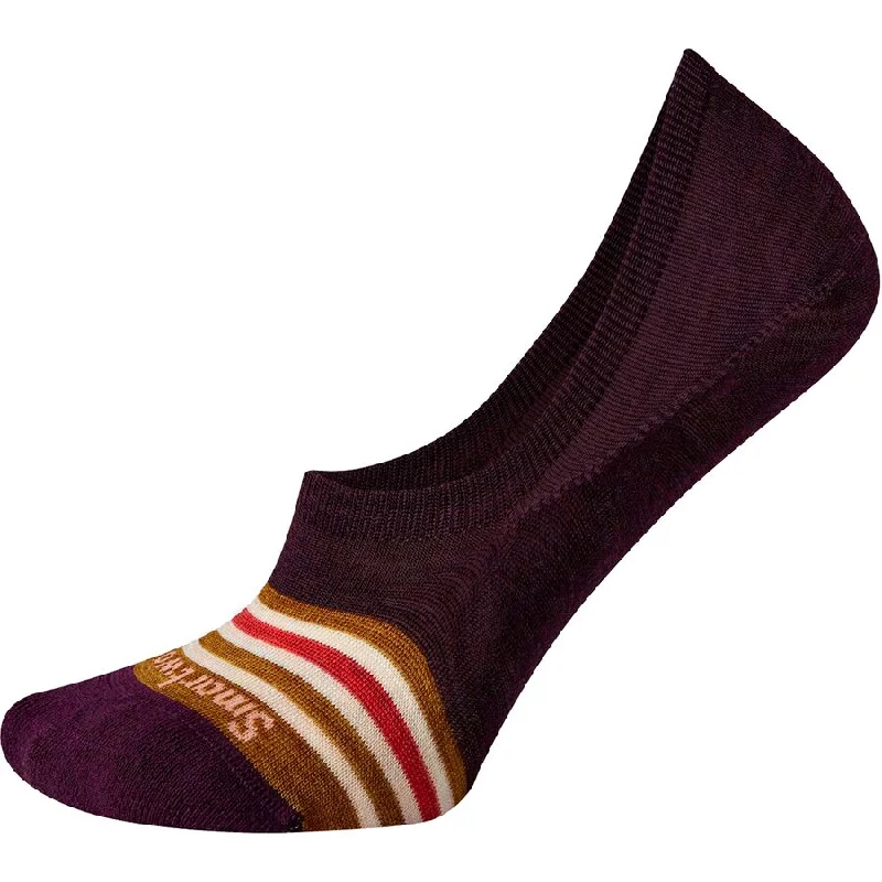 surfing wetsuits for summer-Women's Everyday Hide And Seek No Show Socks - Bordeaux