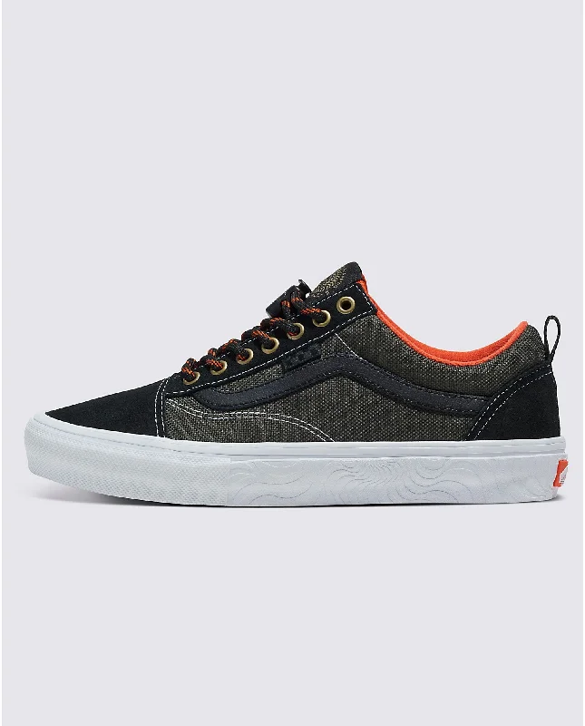 top surfboards for advanced freestyle moves-Vans Old Skool Spitfire Black/Flame