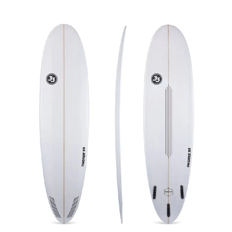 top surfboards for travel and portability-7'2" Poacher Funboard Surfboard (NexGen Epoxy)