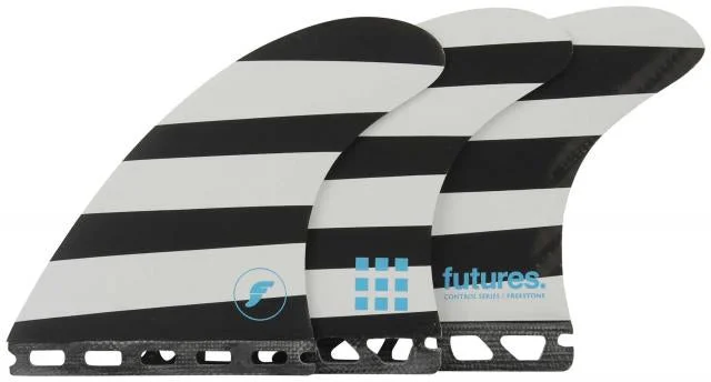 surfboards for aggressive riders-Futures JF-1 Control Series Polka/Stripes